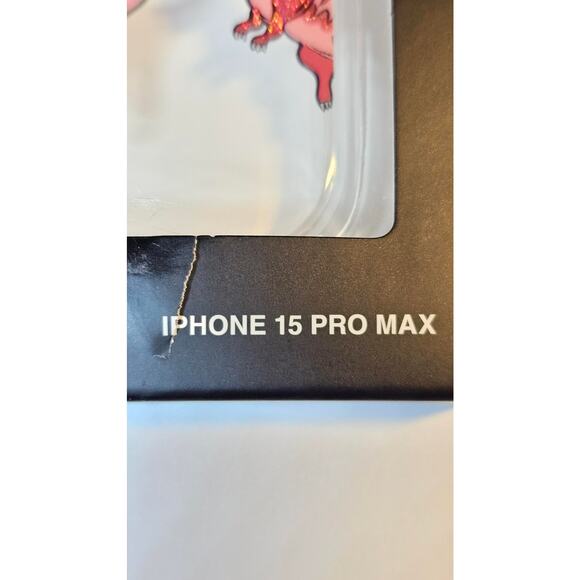 Coach Rexy Glitter Dinosaur iPhone 15 Pro Max Protective MagSafe Clear Case - Picture 3 of 6